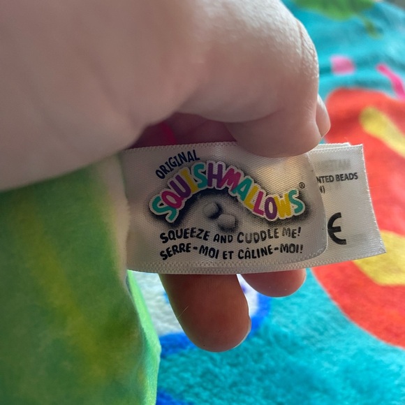 Squishmallows Green and Yellow Plush Stuffed Animal with Friendly Face - Picture 4 of 6